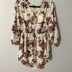 Women’s floral blouse